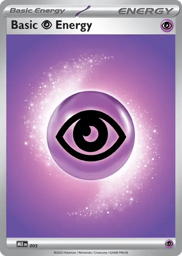 Basic Psychic Energy 005 Mega Evolution Energies