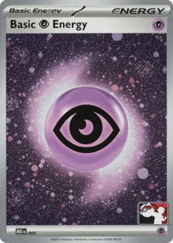 Basic Psychic Energy 005 Play Pokemon Stamp Cosmos Holo Mega Evolution Energies