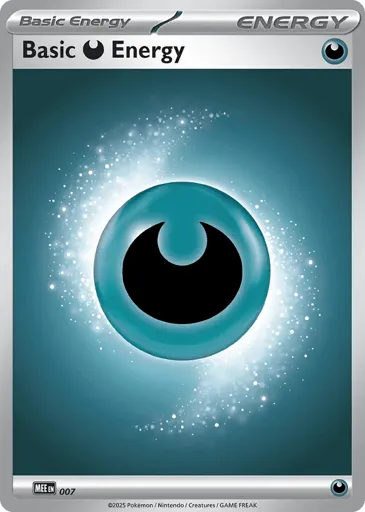Basic Darkness Energy 007 Mega Evolution Energies