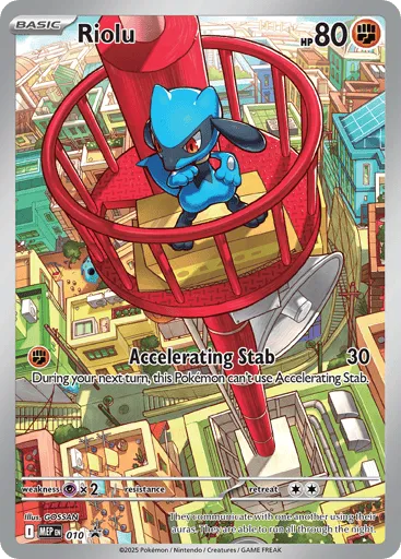 Riolu 010 Mega Evolution Black Star Promos
