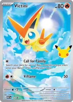 Victini 102 Mega Evolution Black Star Promos