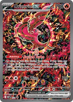 Oricorio ex 024 Mega Evolution Black Star Promos