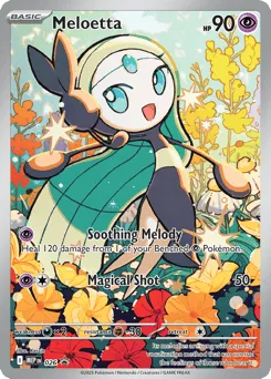 Meloetta 026 Mega Evolution Black Star Promos