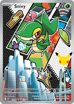 Snivy 049 Mega Evolution Black Star Promos