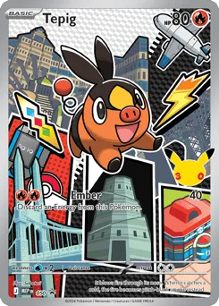 Tepig 050 Mega Evolution Black Star Promos