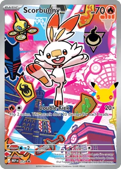Scorbunny 053 Mega Evolution Black Star Promos