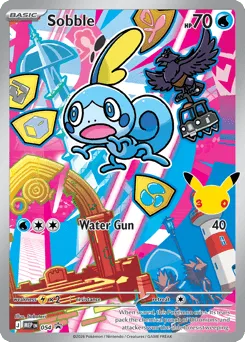 Sobble 054 Mega Evolution Black Star Promos