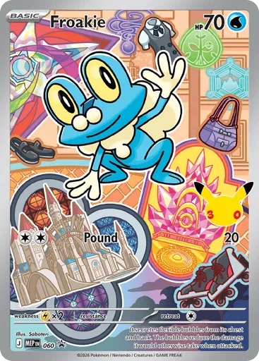 Froakie 060 Mega Evolution Black Star Promos