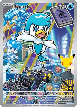 Quaxly 063 Mega Evolution Black Star Promos