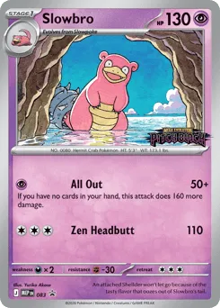 Slowbro 083 Mega Evolution Black Star Promos