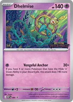 Dhelmise 084 Mega Evolution Black Star Promos