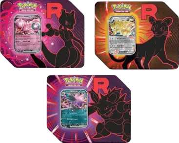 Team Rocket Tin (Set of 3)