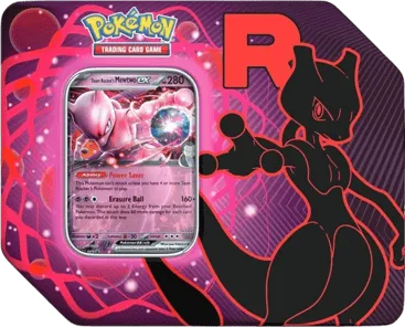Team Rocket Tin (Team Rocket's Mewtwo ex)