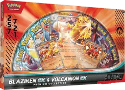 Blaziken ex & Volcanion ex Premium Collection