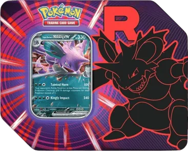 Team Rocket Tin (Team Rocket's Nidoking ex)