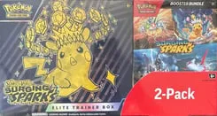 Costco Pokémon Surging Sparks 2-Pack Trainer Box and Booster Bundle