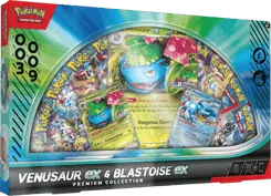 Venusaur ex & Blastoise ex Premium Collection