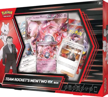 Team Rocket's Mewtwo ex Box