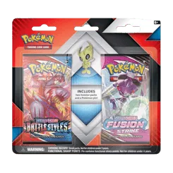 2 Booster Packs & Celebi Collector's Pin