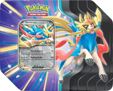 Slashing Legends Tin (Zacian ex)
