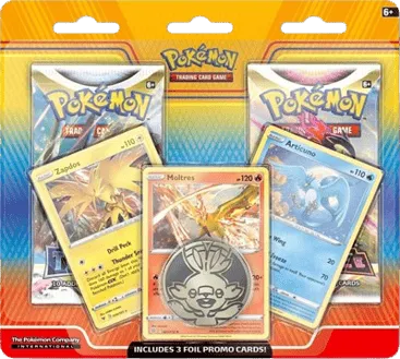 Enhanced 2-Pack Blister Pack (Articuno, Zapdos, & Moltres)