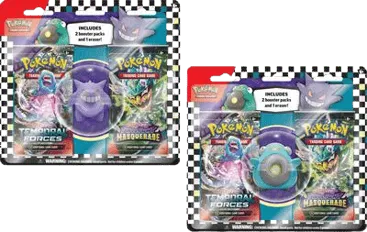 Pokémon TCG: Back to School Eraser Blister 2024 (Set of 2)