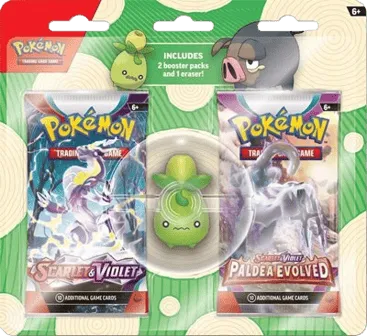 Pokémon TCG: Back to School Eraser Blister (Smoliv)