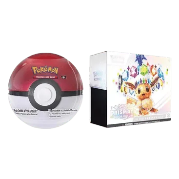 Prismatic Evolutions Elite Trainer Box and Poké Ball (Sam's Club)