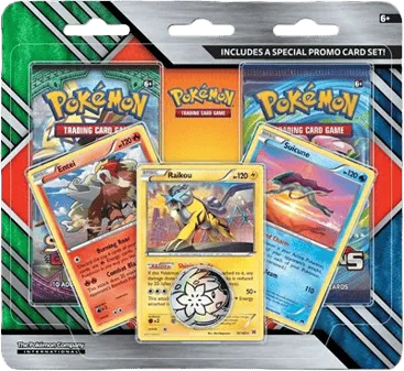 2-Pack Blister Pack (Raikou, Entei, & Suicune)