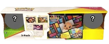 Costco Pokémon Collector 3-Pack: Eevee Treasure Chest + 2 Poké Ball Tins