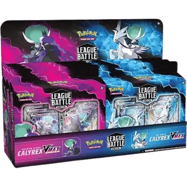 League Battle Deck Display (Shadow Rider/Ice Rider Calyrex VMAX)