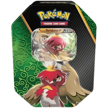 Divergent Powers Tin [Hisuian Decidueye V] (International Version)