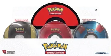 Poké Ball Tin Display (Q4 2021)