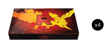 Team Rocket's Moltres ex Ultra-Premium Collection Case