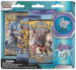 Legendary Beasts Collector Pin 3 Pack Blister (Suicune)