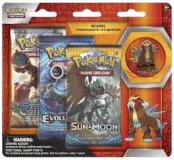 Legendary Beasts Collector Pin 3 Pack Blister (Entei)