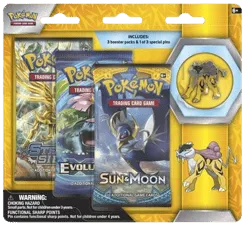 Legendary Beasts Collector Pin 3 Pack Blister (Raikou)