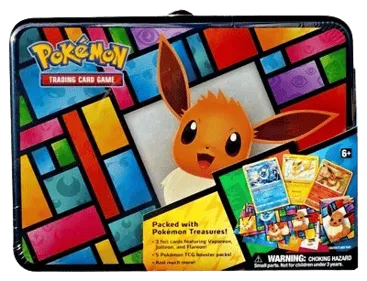 Eevee Pokémon Treasure Chest Tin