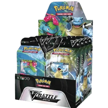 V Battle Deck Display (Venusaur V/Blastoise V)