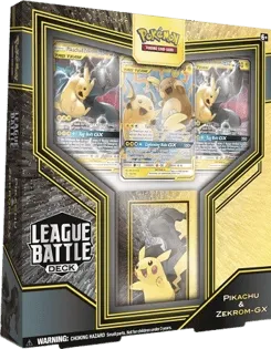 League Battle Decks (Pikachu & Zekrom GX)