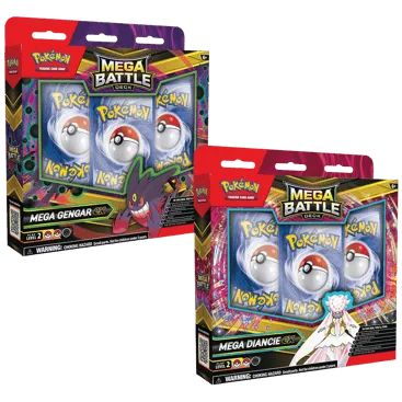 Mega Battle Deck: Mega Gengar ex/Mega Diancie ex (Set of 2)