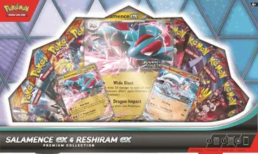 Salamence ex & Reshiram ex Premium Collection