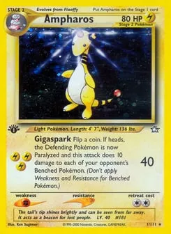Ampharos 1/111 Neo Genesis