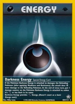Darkness Energy 104/111 Neo Genesis
