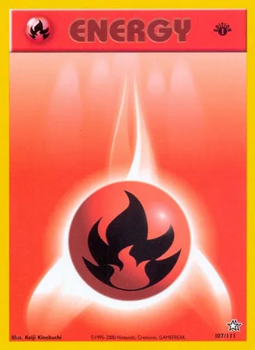 Fire Energy 107/111 Neo Genesis