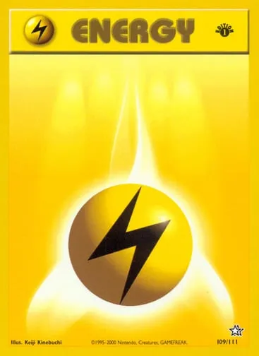 Lightning Energy 109/111 Neo Genesis