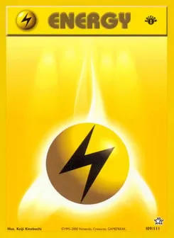 Lightning Energy 109/111 Neo Genesis