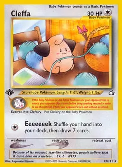 Cleffa 20/111 Neo Genesis