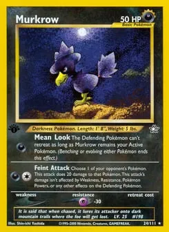 Murkrow 24/111 Neo Genesis