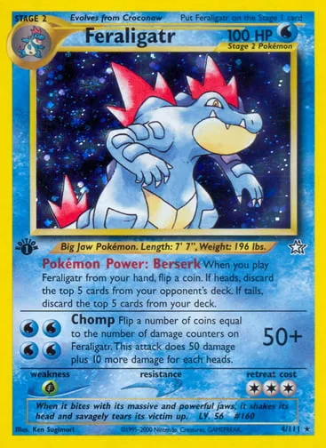 Feraligatr 4/111 Neo Genesis